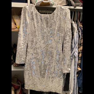 Perfect White Glam Dress